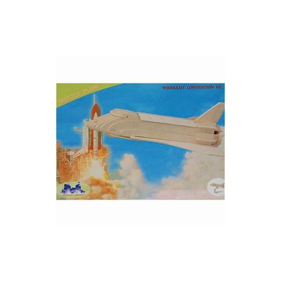 Wooden 3D Shuttle Puzzle