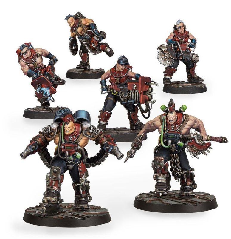 Necromunda Goliath Stimmers and Forge-born