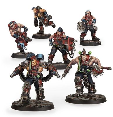 Necromunda Goliath Stimmers and Forge-born