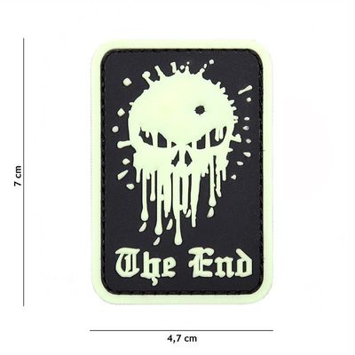 Skull - The End PatchGlow in The Dark