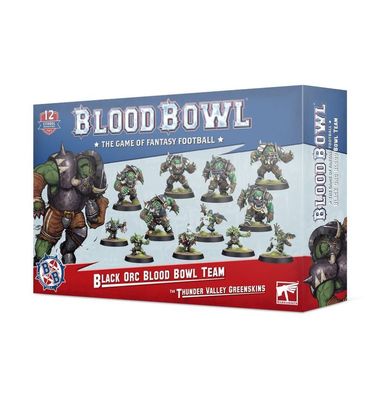 Blood Bowl Black Orc  The Thunder Valley Greenskins