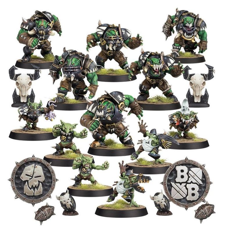 Blood Bowl Black Orc  The Thunder Valley Greenskins