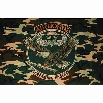 Airborne Camo Flag