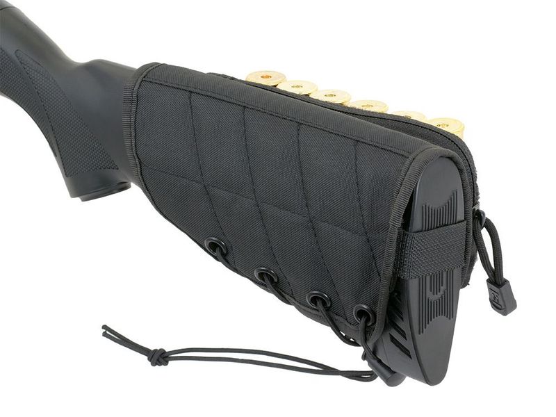 Shotgun Stock Pouch Black