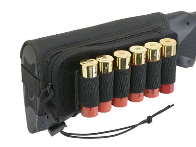 Shotgun Stock Pouch Black