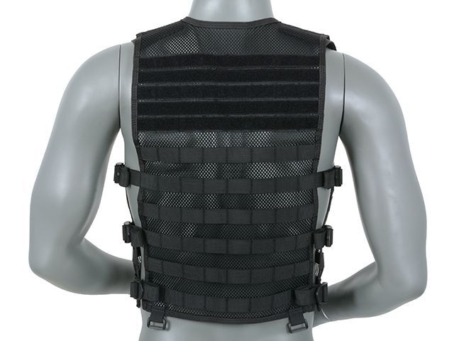 Molle Lightweight Tactical Vest - Black