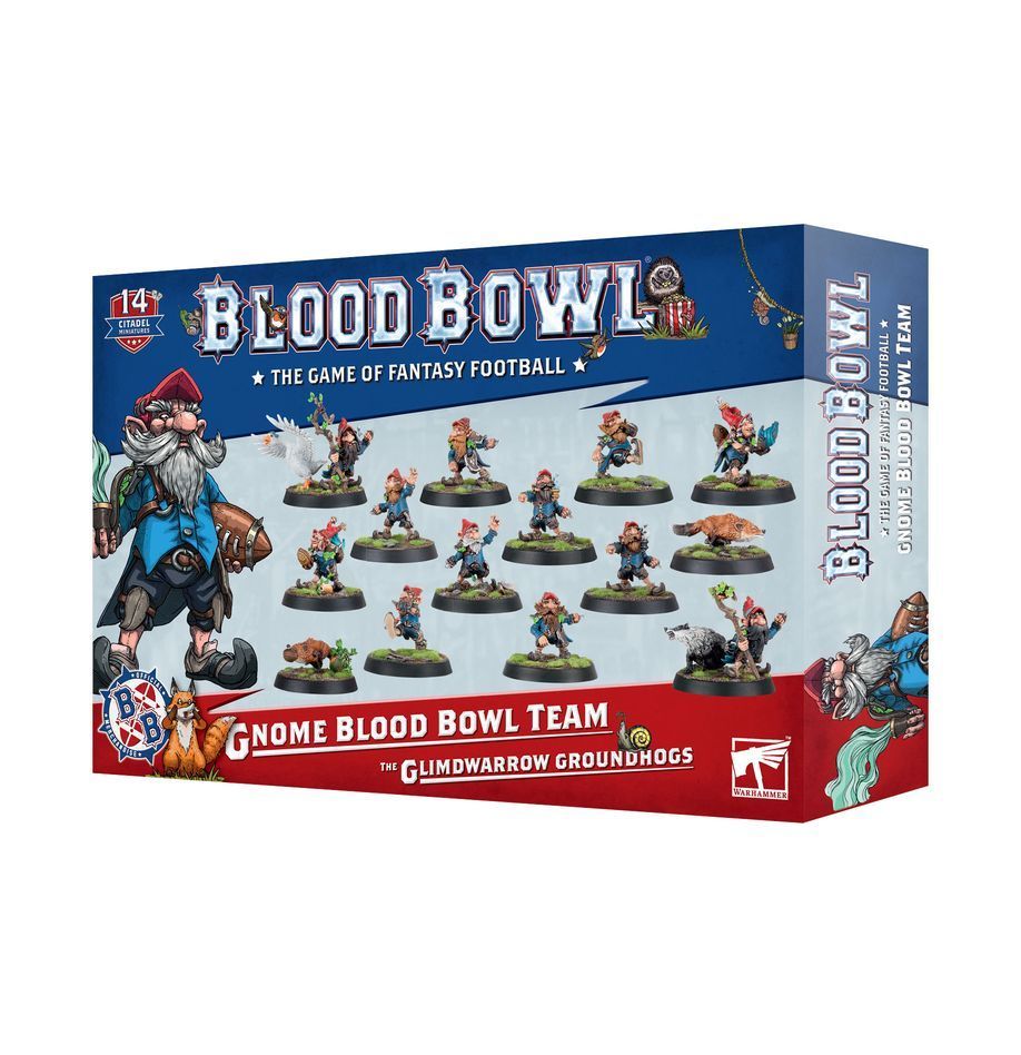 Blood Bowl Gnome Team The Glimdwarrow Groundhogs