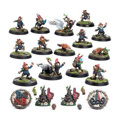 Blood Bowl Gnome Team The Glimdwarrow Groundhogs