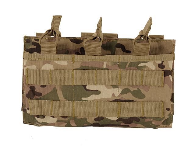 Triple  7.62 / 308 Magazine Pouch Multicam