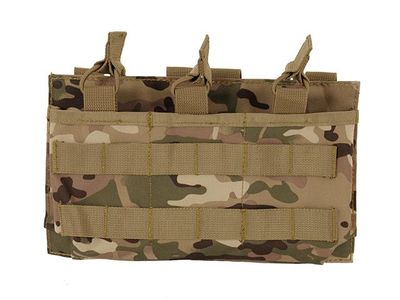 Triple  7.62 / 308 Magazine Pouch Multicam