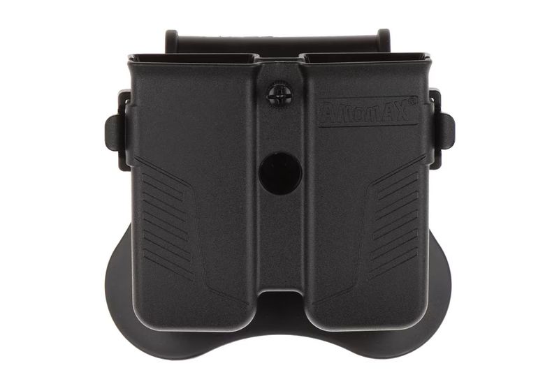 Universal Double Magazine Pouch Black