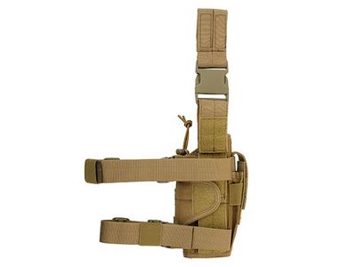 Drop leg Holster Left-Handed tan