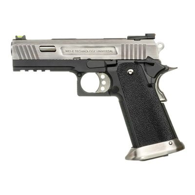WE Hi-Capa 4.3 Silver Full Metal GBB