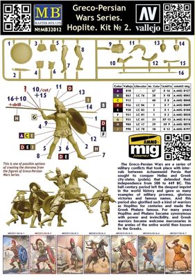 Greco-Persian Wars Series. Hoplite. Kit 2