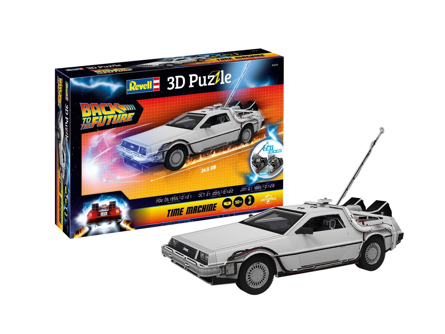 3D Puzzle DeLorean "Back to the Future"