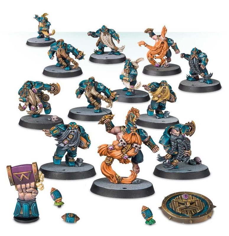 Blood Bowl  Dwarf Team - The Dwarf Giants