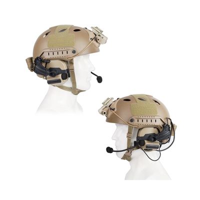 Z-Tac Tactical Comtac Headset Brackets Dark Earth