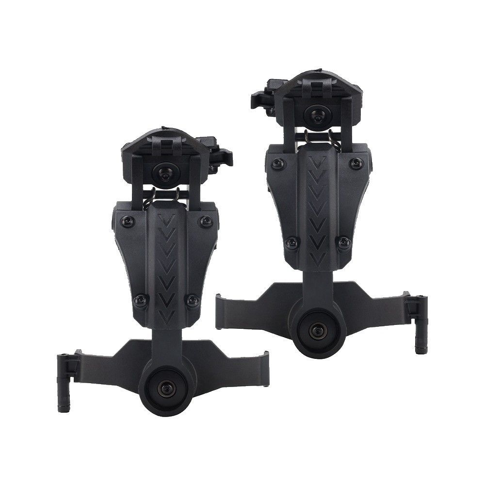 Z-Tac Tactical Comtac Headset Brackets Black Z-Tac Tactical Comtac Headset Brackets Black