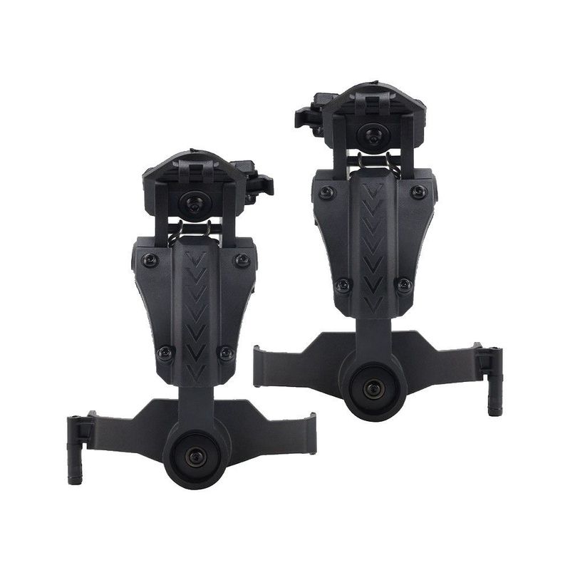 Z-Tac Tactical Comtac Headset Brackets Black Z-Tac Tactical Comtac Headset Brackets Black
