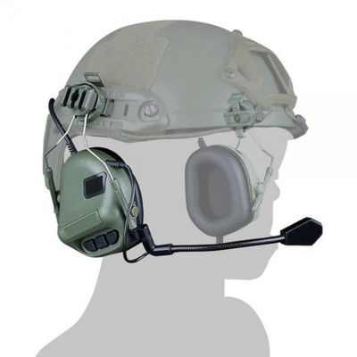 Headset & Microphone for Helmet Olive Headset & Microphone for Helmet Olive