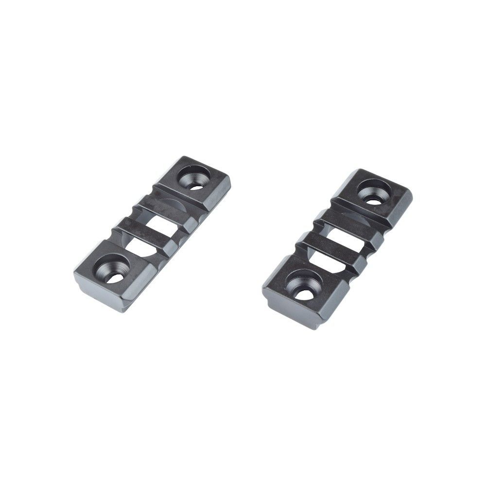 2pc Standard 20mm 3 Slot Metal Rails 2pc Standard 20mm 3 Slot Metal Rails