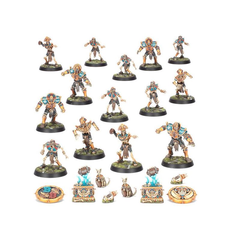 Blood Bowl Tomb Kings Team - Nehekharan Nightmares