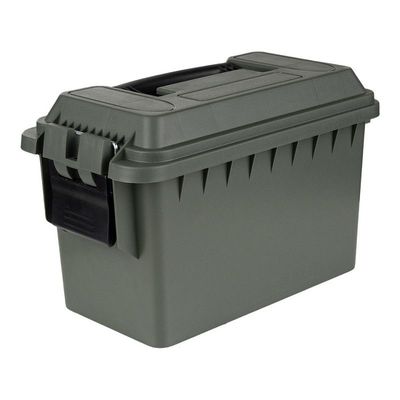 Plastic 50cal Ammo Box  Green
