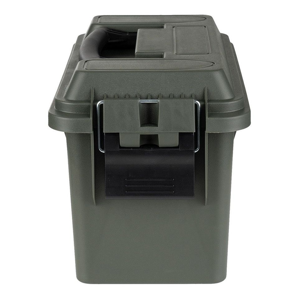 Plastic 50cal Ammo Box Green