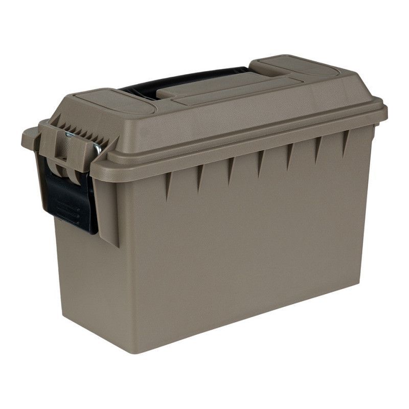 Plastic 30cal Ammo Box  Tan