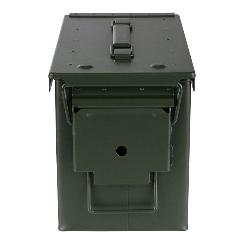 50 Cal. Metal Ammo Box Green