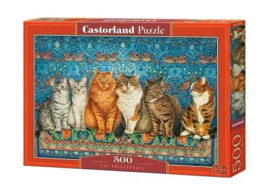 Castorland Cat Aristocracy 500 Pieces Puzzle Castorland Cat Aristocracy 500 Pieces Puzzle
