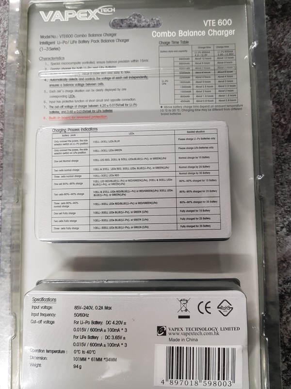 VAPEX Lipo Charger