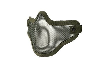 Mesh Lower Face Mask Olive