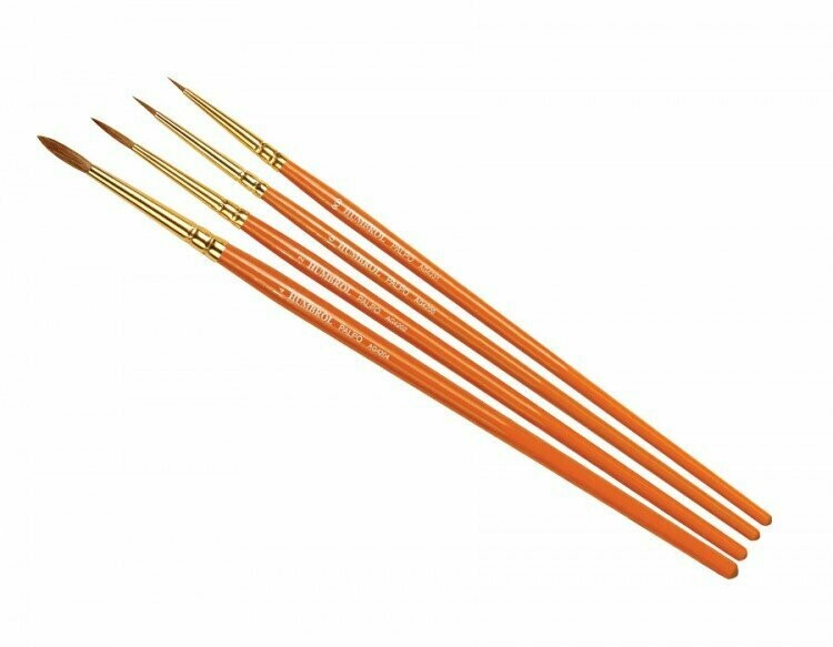 Humbrol Palpo Brush Pack - Size 000/0/2/4