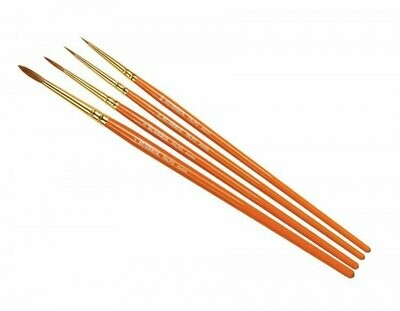 Humbrol Palpo Brush Pack - Size 000/0/2/4