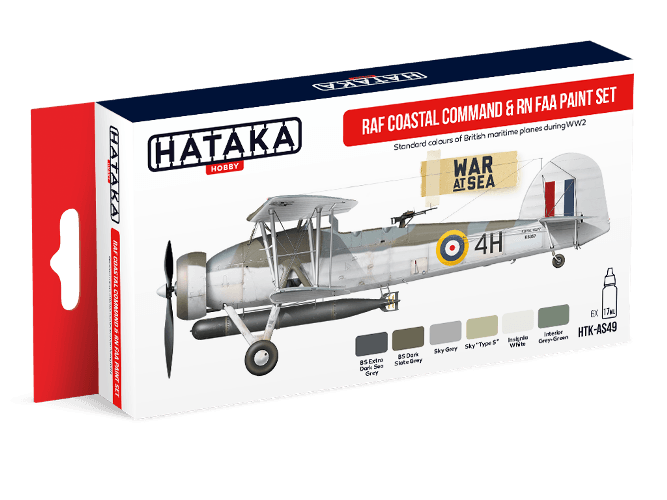 Hataka HTK-AS49 RAF Coastal Command & RN FAA paint set Hataka HTK-AS49 RAF Coastal Command & RN FAA paint set
