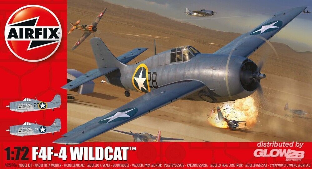 Grumman F4F-4 Wildcat 1:72 Grumman F4F-4 Wildcat 1:72