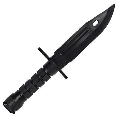 M9 Bayonet Plastic Airsoft Knife - Black M9 Bayonet Plastic Airsoft Knife - Black