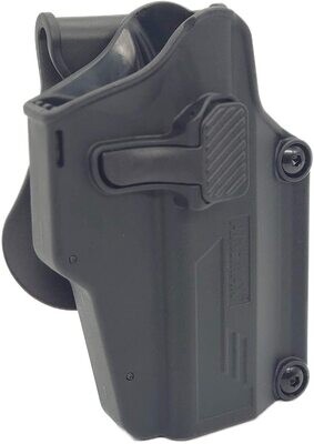 Amomax  Per-Fit Universal  Polymer Holster Black