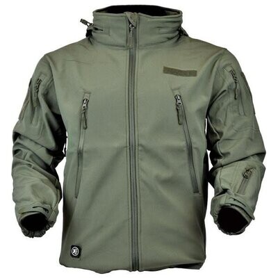 Shark Skin Jacket  Olive Green