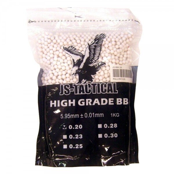JS .20g bbs 1Kg 5000rds JS .20g bbs 1Kg 5000rds