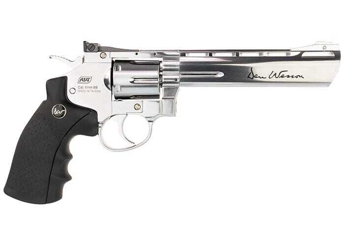 Dan Wesson 6" Revolver - Silver