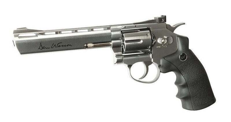 Dan Wesson 6 Dan Wesson 6" Revolver - Silver