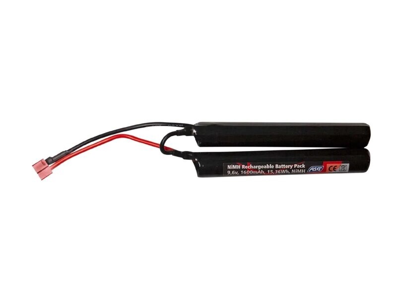 AEG NiMH Battery 9.6v 1600mAh Deans Crane Stock AEG NiMH Battery 9.6v 1600mAh Deans Crane Stock