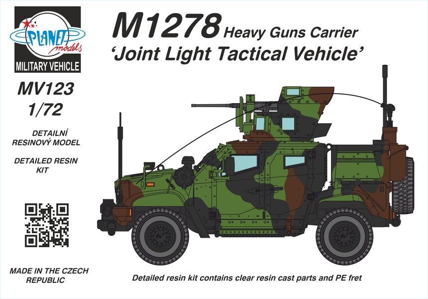 M1278 Heavy Guns Carrier Joint Light Tactical Vehicle - 1:72 M1278 Heavy Guns Carrier Joint Light Tactical Vehicle - 1:72