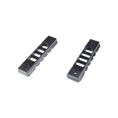 2pc Standard 20mm 5 Slot Metal Rails