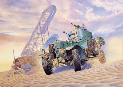 British Armoured Car Pattern 1920 Mk.II 1:72
