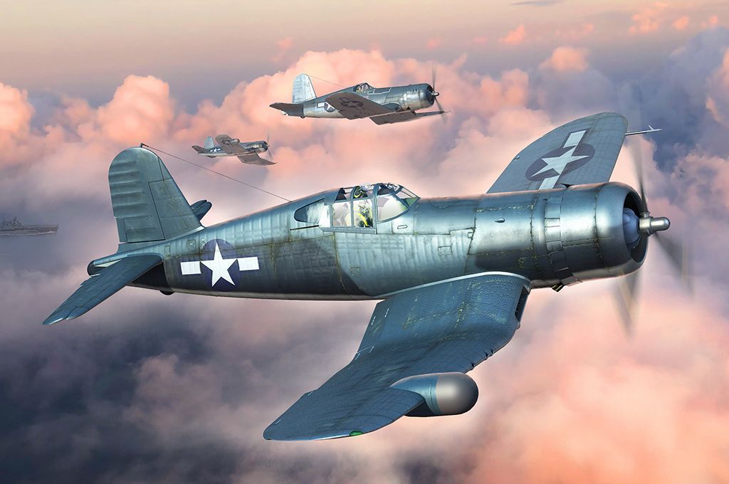 F4U-1A/2 Corsair (2 in 1) 1:48 F4U-1A/2 Corsair (2 in 1) 1:48