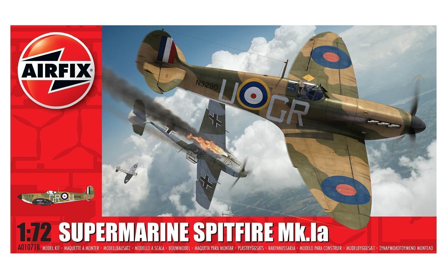 Supermarine Spitfire Mk.Ia 1:72 Supermarine Spitfire Mk.Ia 1:72