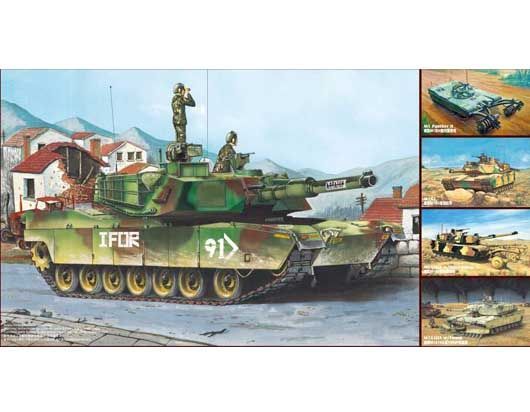 M1A1/A2 Abrams 5 in 1 1:35 M1A1/A2 Abrams 5 in 1 1:35